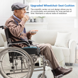 Cojines ajustables para silla de ruedas | Cojin con memory foam ajustable