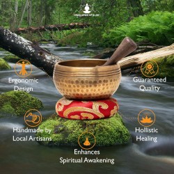 Juego de cuencos tibetanos | Cuencos de meditacion para yoga y equilbrio de chakra