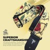 Correa de guitarra - Jacquard - Ajustable - Para guitarras acústicas/bajas/eléctricas