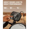 Donner DED-80 - Juego de batería electrónica | Con app gratuita de lecciones melodicas