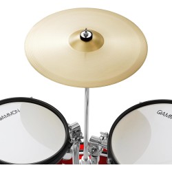 Gammon Percussion Kit de batería de arranque junior de 5 piezas con platillos