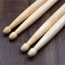 Baquetas 5A con punta de madera (2 pares de arce)