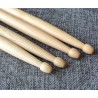 Baquetas 5A con punta de madera (2 pares de arce)