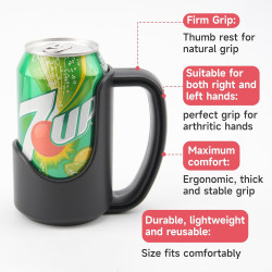 Soporte regular para latas con asa | Mantienen la manoseca y antideslizante