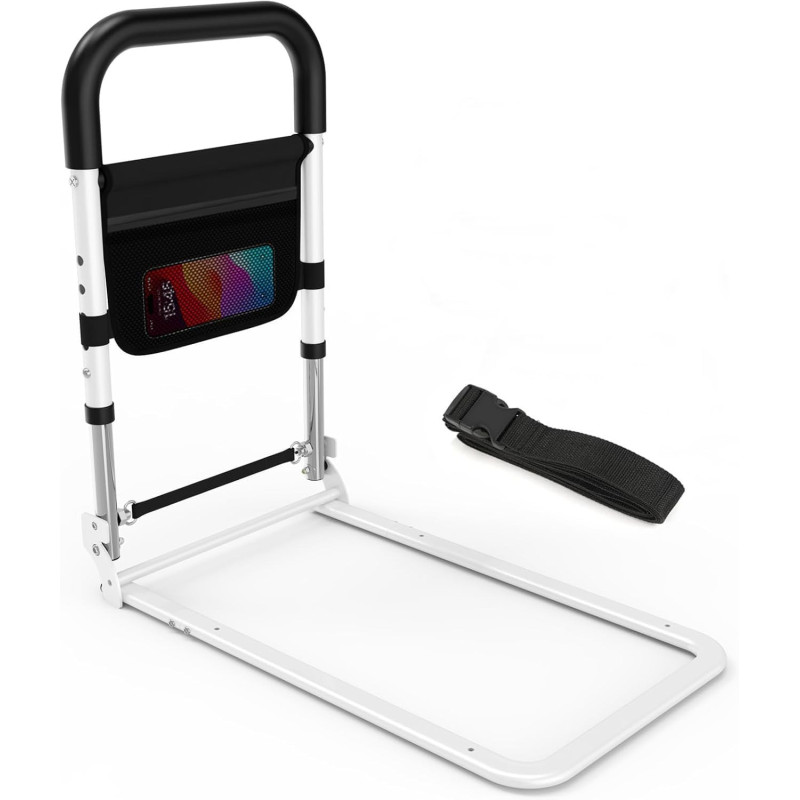 Rieles de cama para adultos mayores | Rieles firmes y ajustables para adultos mayores