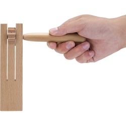 Juguete tradicional de matraca | Instrumento tradicional giratorio para fiestas y eventos