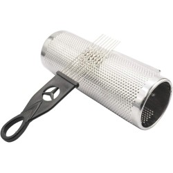 Instrumento EastRock Guiro Shaker Acero Inoxidable Percusión Guiro con Raspador para Actuación en Vivo Instrumento EastRock Guir