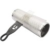 Instrumento EastRock Guiro Shaker Acero Inoxidable Percusión Guiro con Raspador para Actuación en Vivo Instrumento EastRock Guir