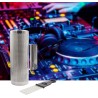 Instrumento EastRock Guiro Shaker Acero Inoxidable Percusión Guiro con Raspador para Actuación en Vivo Instrumento EastRock Guir