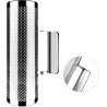 Instrumento EastRock Guiro Shaker Acero Inoxidable Percusión Guiro con Raspador para Actuación en Vivo Instrumento EastRock Guir