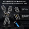 Máquina de karaoke | Con luces LED y microfonos