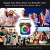 Máquina de karaoke | Con luces LED y microfonos
