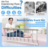 Barandillas laterales de cama | Barandillas de cama para personas discapacitadas y adultos mayores