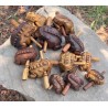 Instrumentos de percusión tailandesa vintage ranas