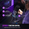 FIFINE - Micrófono dinámico XLR/USB | Microfono para podcast, transmision de musica y juegos