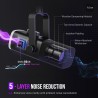 FIFINE - Micrófono dinámico XLR/USB | Microfono para podcast, transmision de musica y juegos