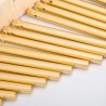ENNBOM Carillón de 20 notas para mesa, timbre de viento, 20 barras, instrumento de percusión con mazo