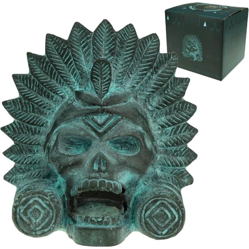 Silbato de muerte azteca "OW" - Produce gritos fuertes similares a humanos en decibelios altos Silbato de muerte azteca "OW" - Produce gritos fuertes similares a humanos en decibelios altos