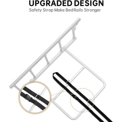 ELENKER Rieles de cama para adultos mayores