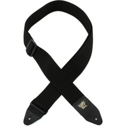 Ernie Ball Polypro - Correa de guitarra color negro