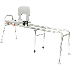 Eagle Health Supplies Banco de transferencia de inodoro a bañera | Asiento de transferencia de indoro a bañera acolchado