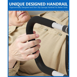 Rieles de cama para adultos mayores