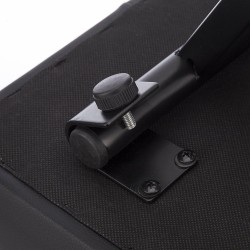 Taburete resistente RockJam Xfinity con doble X para piano, premontado, con correas de bloqueo