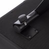 Taburete resistente RockJam Xfinity con doble X para piano, premontado, con correas de bloqueo