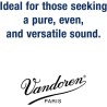 Lengüetas SR2215 tenor para saxofón, fuerza de 1.5, 5 unidades, de la marca Vandoren