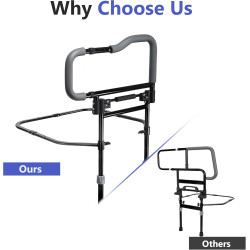 Rieles de cama para adultos mayores