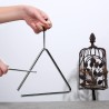 Instrumento musical del triángulo | De acero inoxidable y resistente