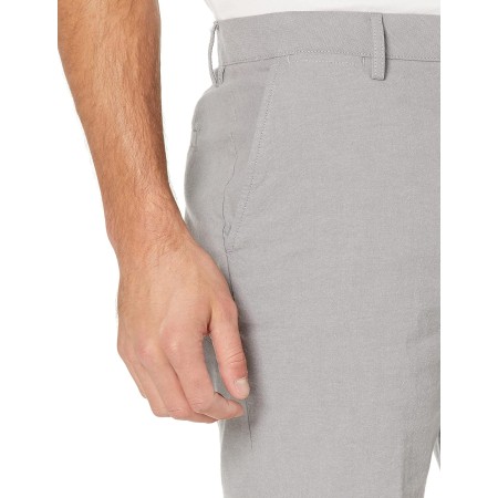 Amazon Essentials Pantalón corto Oxford ajustado de 7 pulgadas para hombre, ligero, cómodo, elástico (anteriormente Goodthreads)