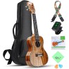 Hricane Ukelele profesional | Con kit de accesorios para principiantes