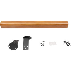 Barandilla de madera antideslizante | Barandilla elegante demadera para escaleras