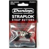 JIM DUNLOP Straplok 2PSLS031N - Juego de botones de correa de doble diseño, níquel-2