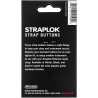 JIM DUNLOP Straplok 2PSLS031N - Juego de botones de correa de doble diseño, níquel-2