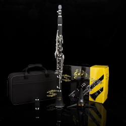 Glory GLY-PBK Clarinete profesional | Kit de accesorios de Clarinete para presentaciones