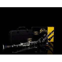 Glory GLY-PBK Clarinete profesional | Kit de accesorios de Clarinete para presentaciones