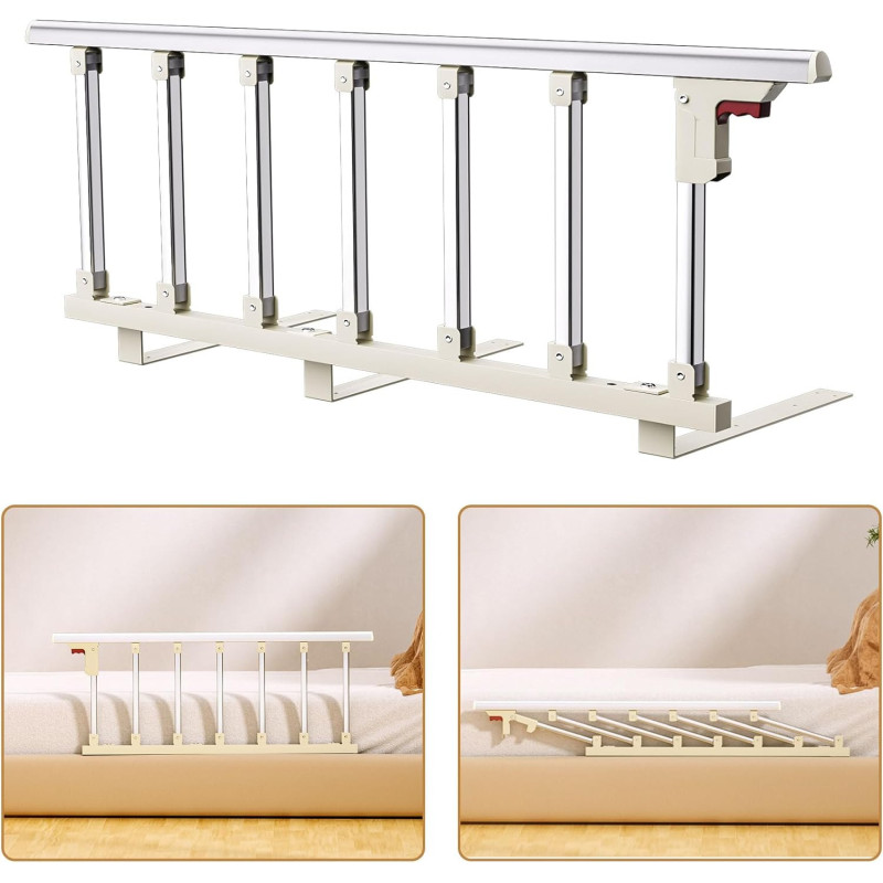 Rieles de cama para adultos mayores