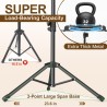 Soporte de música portátil para partituras 2 soportes de música plegables