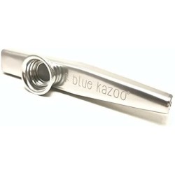 The Original Blue Kazoo - Instrumento musical | Kazoo clasico para niños y adultos con bolsa incluida