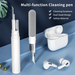 cepillo bolígrafo para auriculares Bluetooth limpiador multifunción suave herramientas de limpieza de fundas para