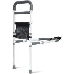 Riel de asistencia de cama ajustable para personas mayores