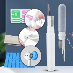 cepillo bolígrafo para auriculares Bluetooth limpiador multifunción suave herramientas de limpieza de fundas para