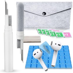 cepillo bolígrafo para auriculares Bluetooth limpiador multifunción suave herramientas de limpieza de fundas para