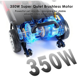 MS08s - Scooters de movilidad para personas mayores y adultos | Scooter electrico para personas discapacitadas o adultos mayores