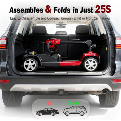 MS08s - Scooters de movilidad para personas mayores y adultos | Scooter electrico para personas discapacitadas o adultos mayores