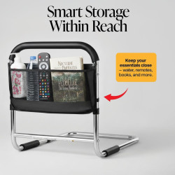 Medical king Riel de asistencia de cama sin patas para personas mayores