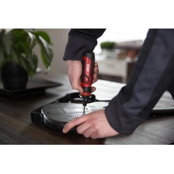 Skil - Destornillador inalámbrico | Con juego de 45 brocas, luz LED integrada y recargable