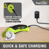 SnapFresh Tijeras eléctricas inalámbricas, mini cortador eléctrico de 4 V